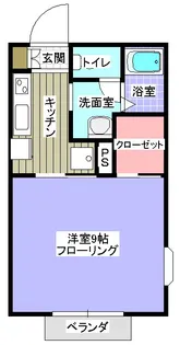コンフォール【1階】の間取り