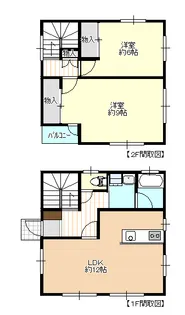 宮城県石巻市大街道西3【一戸建】の間取り