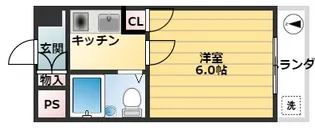 シャイニングスター【2階】の間取り