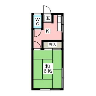 コーポ豊田【2階】の間取り