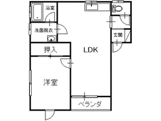 ハイム.K【2階】の間取り