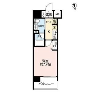 東京都台東区蔵前4【マンション】の間取り