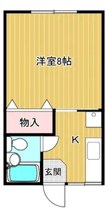 コーポチェリー【2階】の間取り