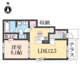ドリームX【1階】の間取り