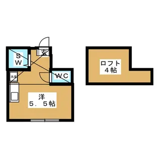 東京都葛飾区西新小岩4【アパート】の間取り