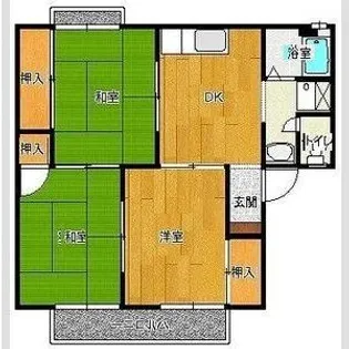 台新パレス【1階】の間取り