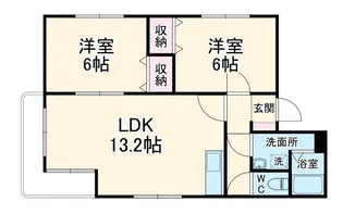エテルナパル2001【2階】の間取り
