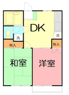 サンフラワーS【2階】の間取り