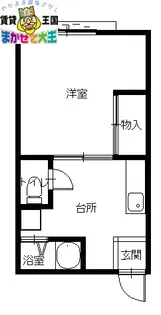 フェリーチェはやま【1階】の間取り