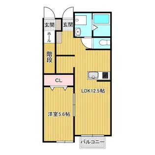 Solare I【1階】の間取り