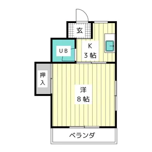 藤ハイツ【2階】の間取り