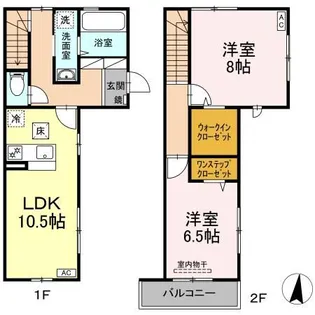 ソレアードMの間取り