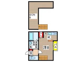ロザリーヒル【2階】の間取り