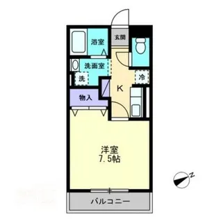 フォレストレガシー【3階】の間取り