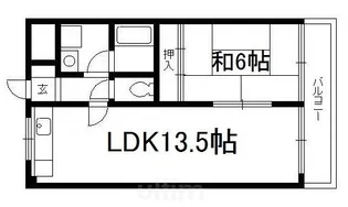 コーポポルスター【2階】の間取り