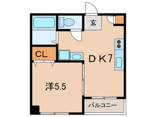 サンセーヌ東二見【3階】の間取り