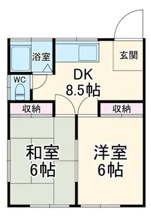 サエムハイツ【2階】の間取り