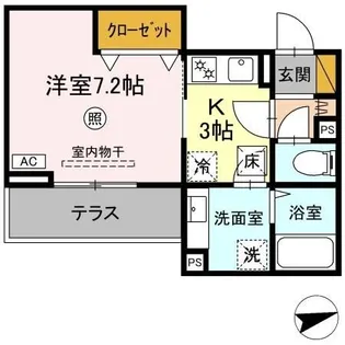 (仮称)D-ROOM文京2丁目【1階】の間取り