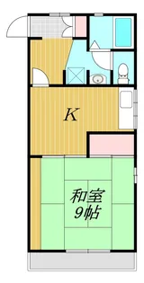 セントラルパレス【2階】の間取り