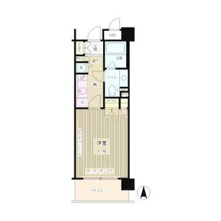 クラッサ元住吉【4階】の間取り