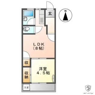ハイムブトウジゅ【2階】の間取り