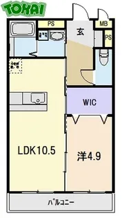 リジエール21【2階】の間取り