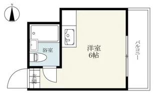 ヴィラージュ神埼【3階】の間取り