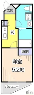 東京都練馬区関町東2【マンション】の間取り