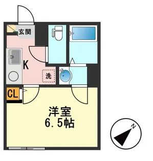 東京都葛飾区東金町2【アパート】の間取り