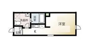 フィオーネ北千住【4階】の間取り