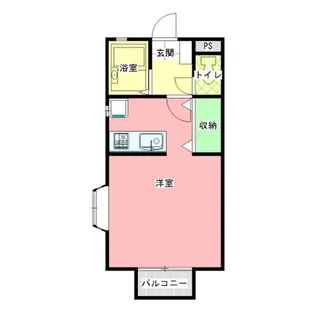 コーポ金沢C棟【2階】の間取り