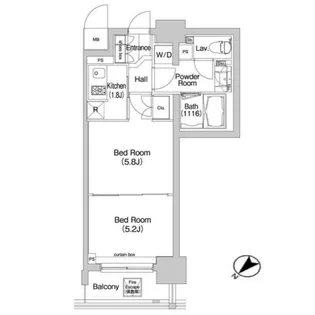 コンフォリア三田EAST【11階】の間取り