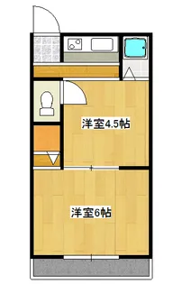 和気マンション【2階】の間取り