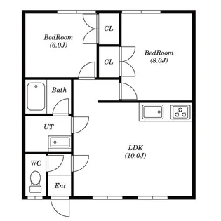 ASアドバンス【2階】の間取り