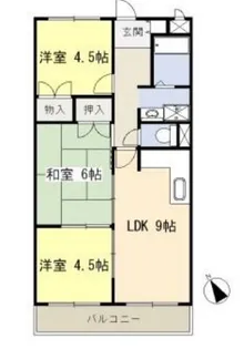 テルース21・千代ビル【3階】の間取り