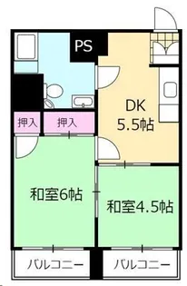 北原ビル【7階】の間取り