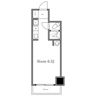 東京都渋谷区恵比寿4【マンション】の間取り
