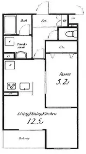 La Marna【1階】の間取り