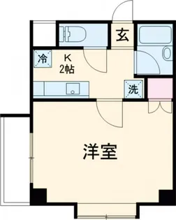 ラ・ヴィ・ドゥ中葛西【5階】の間取り