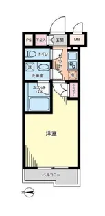 ルーブル高島平【4階】の間取り