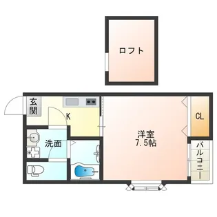 ヴェル・カーサ【5階】の間取り