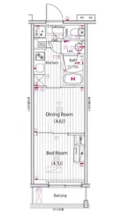 東京都江東区佐賀1【マンション】の間取り
