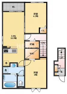 フォルトゥナ【2階】の間取り