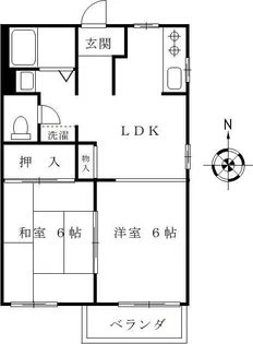 ソワー・ド・下落合【2階】の間取り
