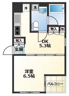 マンションソーキIII【3階】の間取り