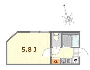 Fontaine尾久【1階】の間取り