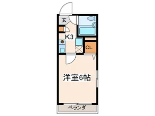 セブンスタ-ハイツII【2階】の間取り