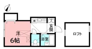 東京都杉並区梅里1【アパート】の間取り