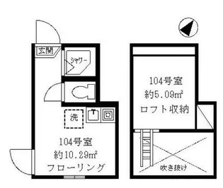 ティ アーモドリーム【1階】の間取り