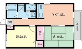 ボナール【2階】の間取り